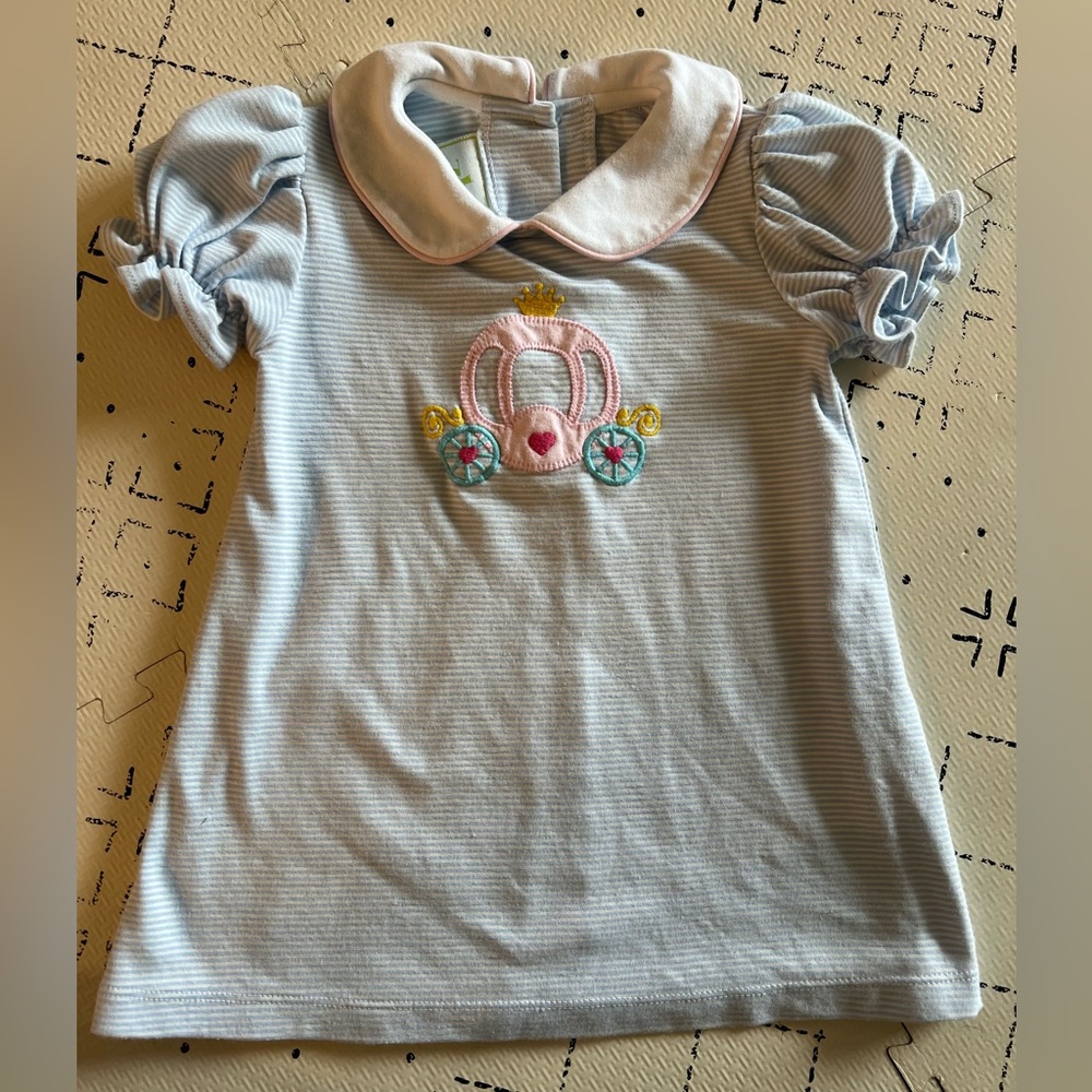 Princess Carriage Collared Dress